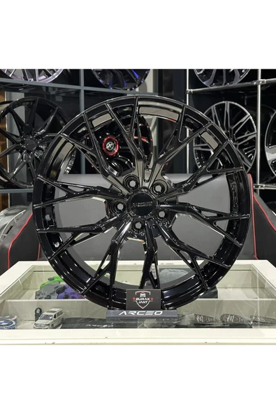 arceo 17 İnç 5x100 Black Arceo Roma Jant Modeli̇ 4 Adet