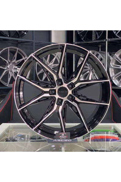 arceo 19 İNÇ 5X112 ARCEO MARSİLYA BLACK DİA. JANT MODELİ (4ADET) Uyumlu