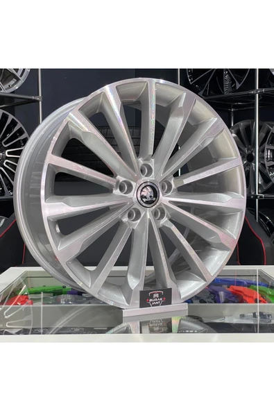 arceo SKODA SUPERB OCTAVIA 19 İNÇ 5X112 PHOENİX GÜMÜŞ GRİ JANT MODELİ (4ADET) Uyumlu - 2