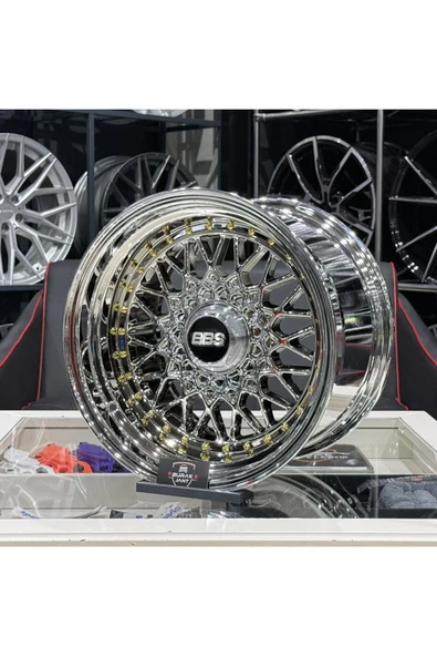 BBS 16 İNÇ 4X100 BBS RS2 KROM ÖN:9 ARKA:10 JANT MODELİ (4ADET) - 3