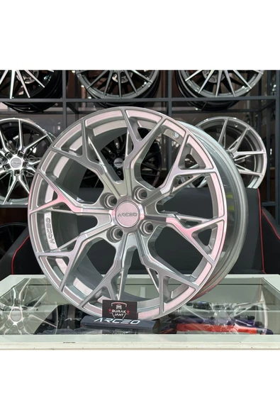 arceo ROMA 17 İNÇ 4X108 ET:25 PEUGEOT CİTRÖEN UYUMLU SİLVER M01 JANT TAKIMI (4ADET) uyumlu - 3