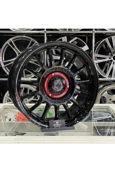 gzm 16 4X100 / 4X108 ET:35 67.1 BLACK OZ MOTORSPORT JANT TAKIMI (4ADET) - 2
