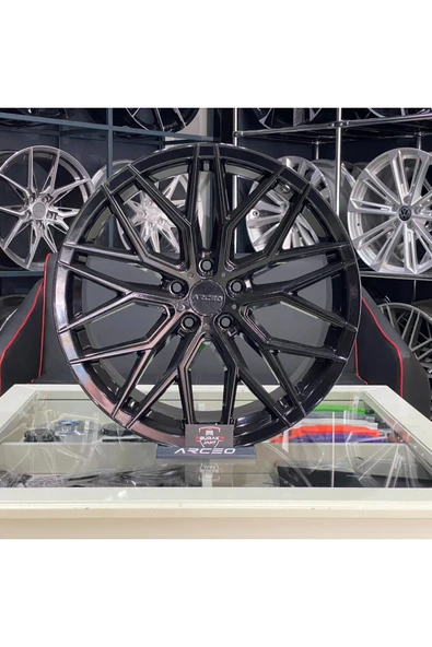 arceo 18 İNÇ 5X114.3 ARCEO VALENCİA PİANO BLACK JANT MODELİ (4ADET)