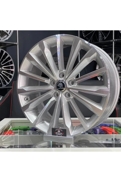 arceo SKODA SUPERB OCTAVIA 19 İNÇ 5X112 PHOENİX GÜMÜŞ GRİ JANT MODELİ (4ADET) Uyumlu - 3