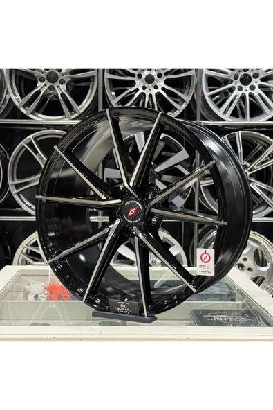 İNFORGED 20 İnç 5x112 İnforged İfg58 Black Machi̇ned Jant Modeli̇ (4adet) - 3