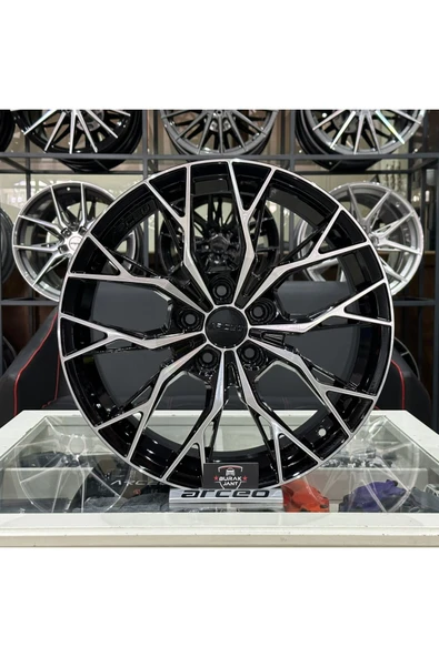 arceo 17 İNÇ 5X100 ARCEO ROMA BLACK DİAMON JANT MODELİ (4ADET) Uyumlu - 2