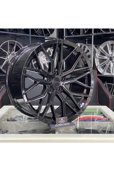 arceo 18 İNÇ 5X114.3 ARCEO VALENCİA PİANO BLACK JANT MODELİ (4ADET) - 2