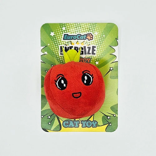 EuroCat Peluş Domates Kedi Oyuncağı