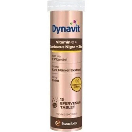 Dynavıt Vıtamın C + Sambucus Nıgra 15 Eff