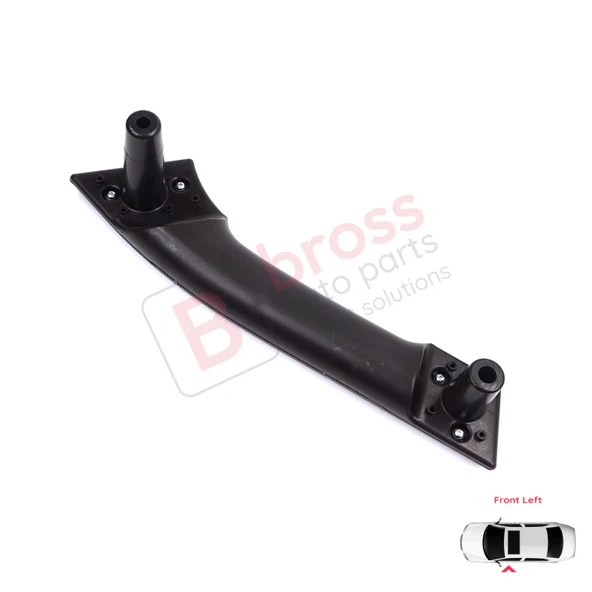 Renault Master 3 Nissan NV400 Interstar Opel Movano B İçin Ön Sol İç Kapı Kolçak Çekme Kolu Siyah - Resim 3