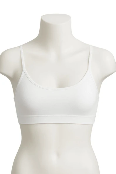 BEYAZ MI Emay 1815 6'Lı Pedli Alıştırma Sütyeni ürün görseli 1