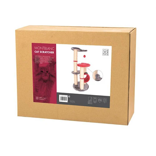 M-Pets Mont Blanc Kedi Tırmalama Tahtası 40x40x86 Cm