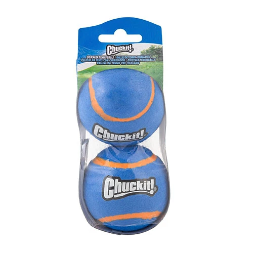 Chuckit! Sesli 2'li Tenis Köpek Oyun Topu Orta Boy