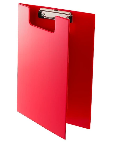 Kraf A4 Suni Deri Sekreterlik Kapaklı Kırmızı 1045