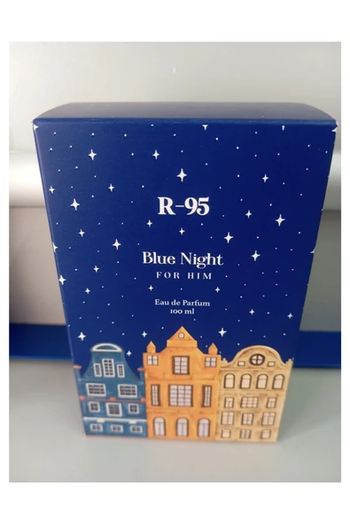 Angie Rebul-R95 Night Blue Parfüm Erkek 100 ml - 5