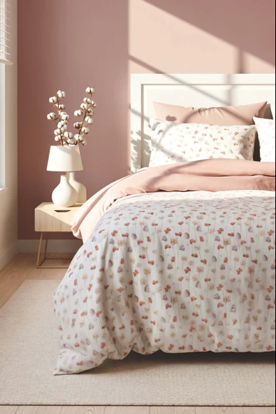 Rivaİstanbul Alin Çift Kişilik Nevresim Takımı Pamuklu ürün görseli 1