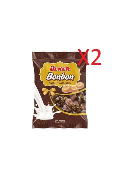 Ülker Bayramlık Sütlü Bonbon Şeker 350 Gr X 2Lİ PAKET ürün görseli 1