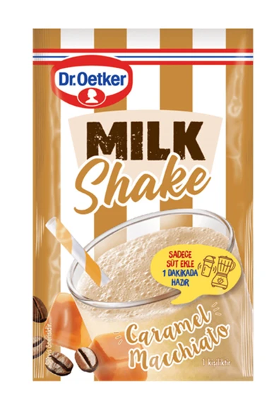 Dr. Oetker Dr Oetker Karamelli Kahveli Milkshake Toz Karışımı 3'lü - 3