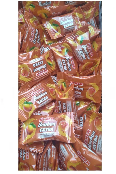Ülker Ülker Bonbon Extra Mango ve Şeftali Aromalı Şekerleme 1 Kg. ürün görseli 1