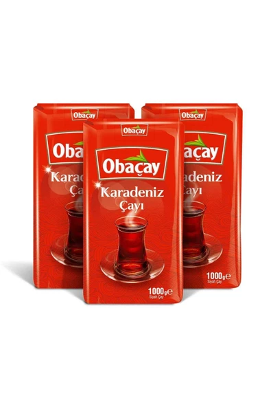 Obaçay Karadeniz Çayı 1 Kg 3 Adet