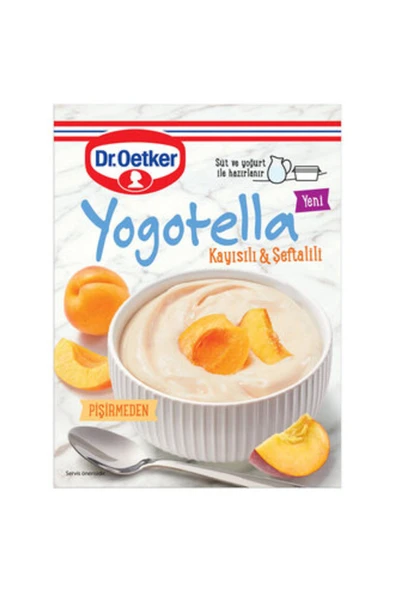 Dr. Oetker Dr.Oetker Yogotella Kayısılı & Şeftalili 77 G ( 5 ADET ) ürün görseli 1