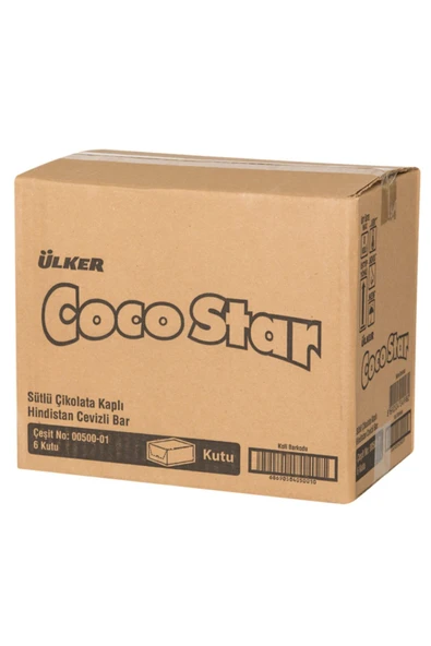 Ülker Cocostar Çikolata 24'lü 25 G 144 Adet ürün görseli