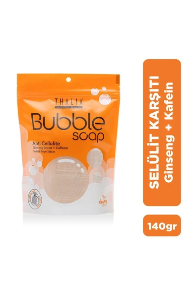 Thalia Selülit Gidermeye Yardımcı Ginseng & Caffeine Özlü Lifli Sabun 140gr