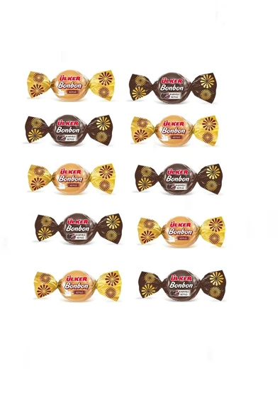 Ülker Ülker Bonbon Karışık Şeker (Sütlü ve Kahveli Sütlü Karışık) 1 kg. - 4