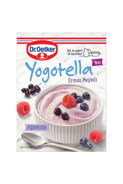 Dr. Oetker Dr.Oetker Yogotella Orman Meyveli 69 Gr ( 12 ADET ) ürün görseli 1
