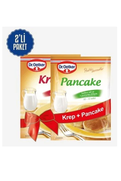 Dr. Oetker Pancake + Krep İkili Paket ürün görseli 1