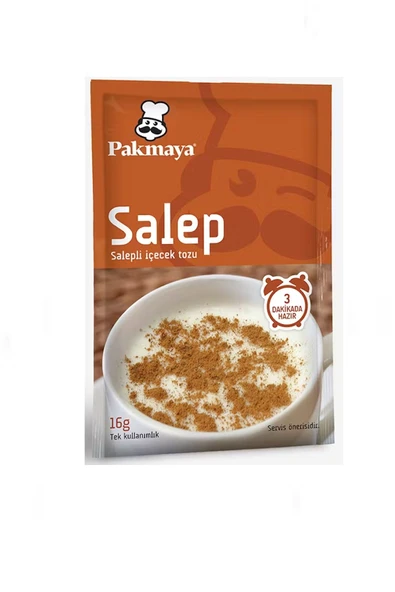 Pakmaya Salep - Tek Kullanımlık Salepli İçecek Tozu (6 Adet) ürün görseli 1