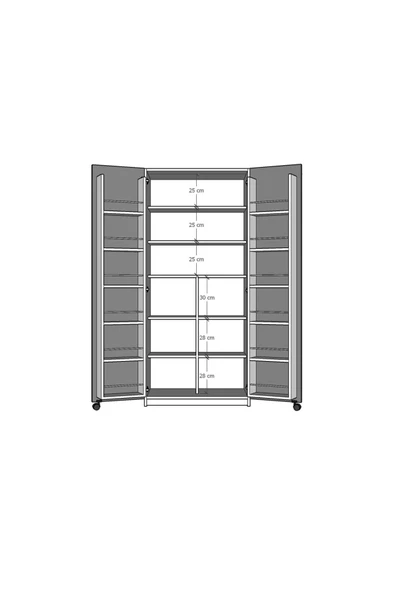 Mutfak Kiler Dolabı Mk-05 - 5