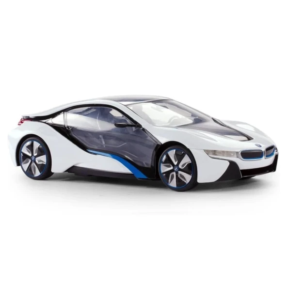 Rastar 1:14 Bmw İ8 Uzaktan Kumandalı Araba Beyaz 2.4 Ghz Işıklı Spor Araba - 3