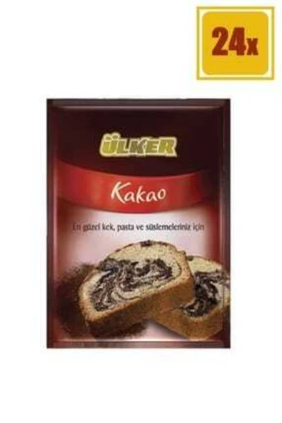 Ülker Poşet Toz Kakao 25 gr 24'lü Set ürün görseli 1