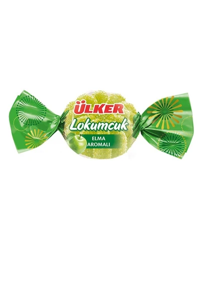 Ülker Lokumcuk Elmalı Yumuşak Şeker 1 Kg ürün görseli 1