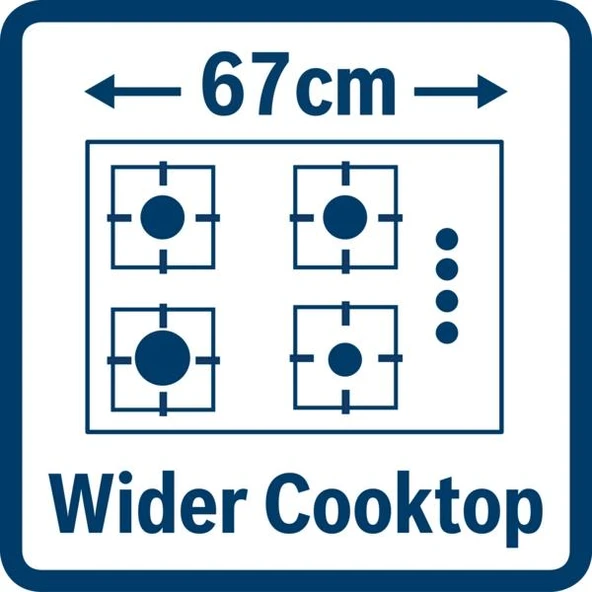 BOSCH POP7C9P30O  67CM CAM ANKASTRE OCAK ANTRASİT GRİ - 7