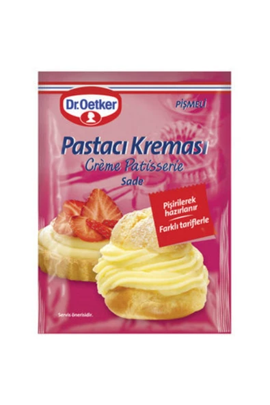 Dr. Oetker Pastacı Kreması Pişmeli Toz Karışım 156 G 10 * Adet - 1