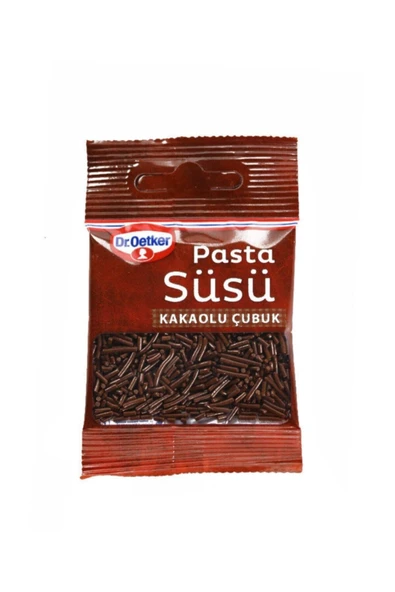 Dr. Oetker Kakaolu Çubuk Pasta Süsü 10 x 10 g ürün görseli