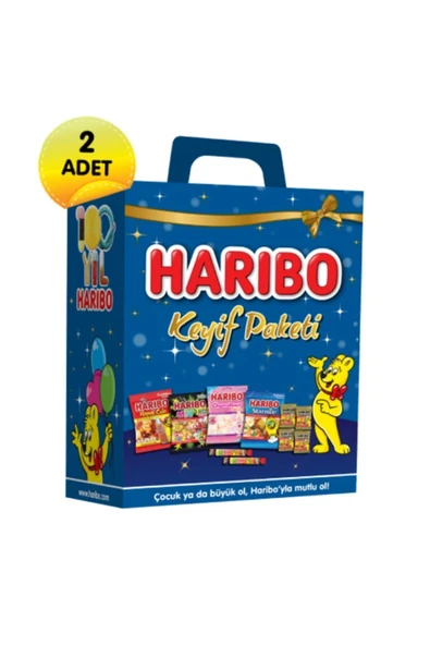 Haribo 2'li Keyif Paketi 800 gram