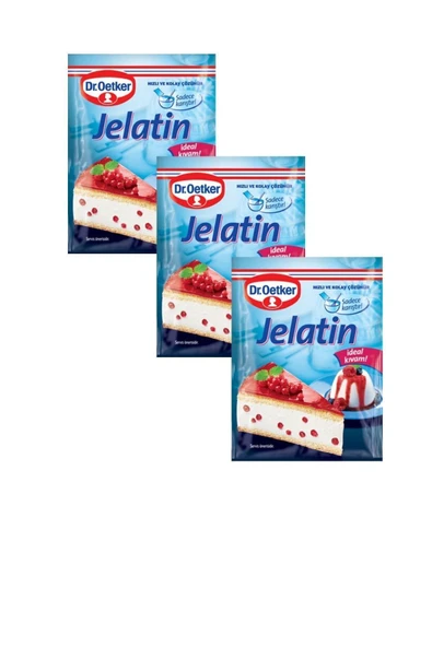 Dr. Oetker Dr Oetker Jelatin 6 G. X 3 Adet ürün görseli