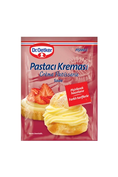 Dr. Oetker Dr.oetker Pastacı Kreması Pişmeli 156 gr ürün görseli