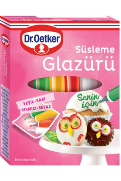 Dr. Oetker Süsleme Glazürü (76 G) ürün görseli
