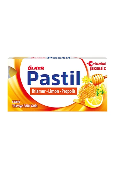 Ülker Ihlamur Limon Propolis 8 Pastil - 1