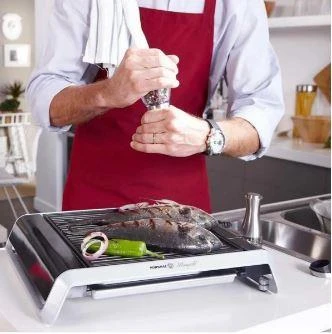 Elektrikli Izgara Mangalet Grill Tava - 7