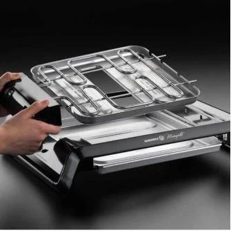 Elektrikli Izgara Mangalet Grill Tava - 5