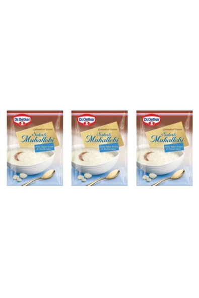Dr. Oetker Dr Oetker Sakızlı Muhallebi 3 Adet - 1