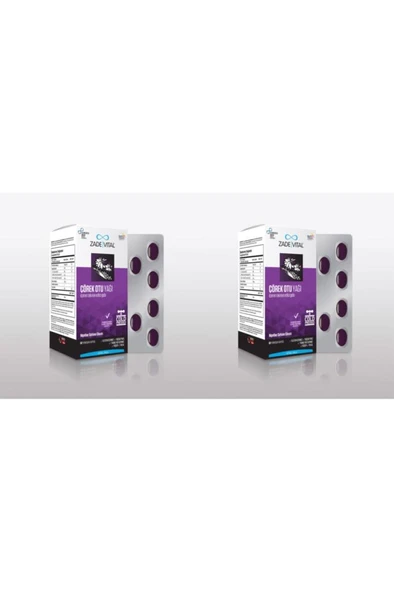 Zade Vital Çörek Otu Yağı 60 Kapsül 1800 Mg 2'li Paket