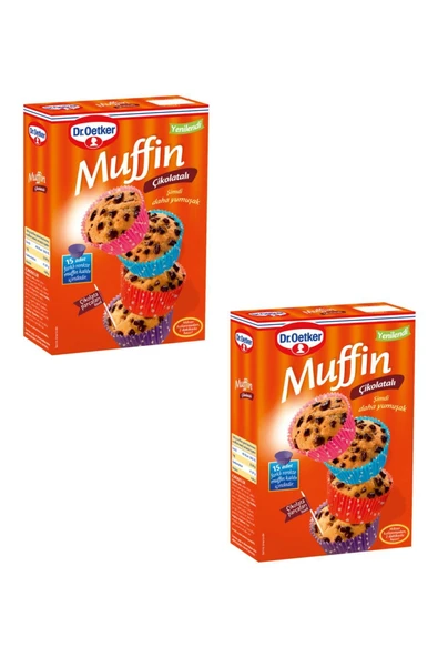 Dr. Oetker Muffin Çikolatalı 2'li Set - 1
