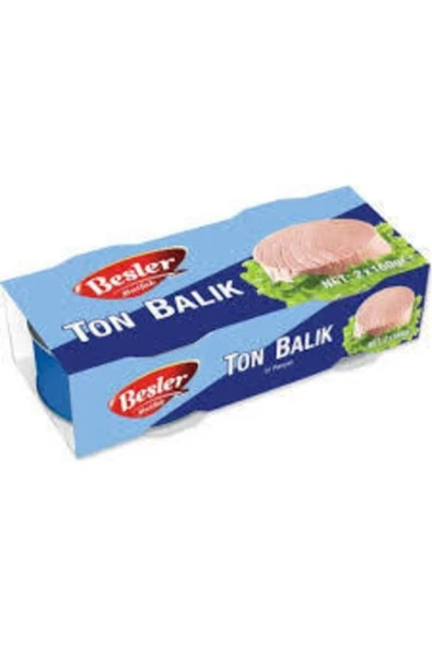 Besler Mutfak Besler Ton Balığı 2x160 Gr ürün görseli