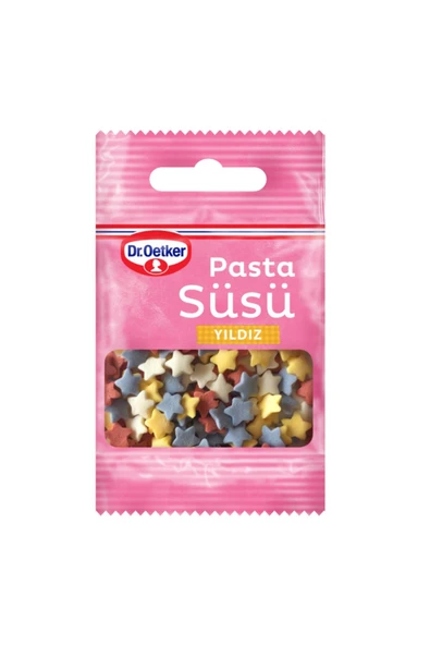 Dr. Oetker Dr.oetker Pasta Süsü Yıldız 10 G 5 * Adet ürün görseli